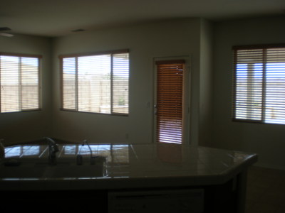 Kitchen Looking into Family Room