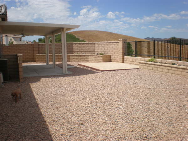 HUGE covered Patio