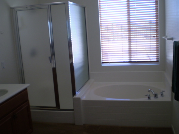 Master Bathroom Separate Tub & Shower